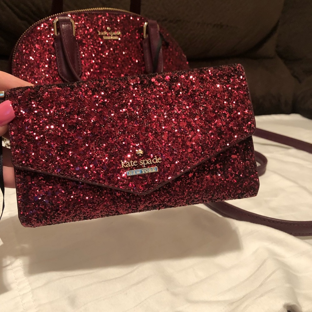 Kate Spade iPhone Wristlet Laurel Way Glitter